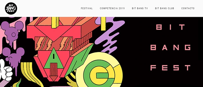 Captura del sitio web BitBang Fest